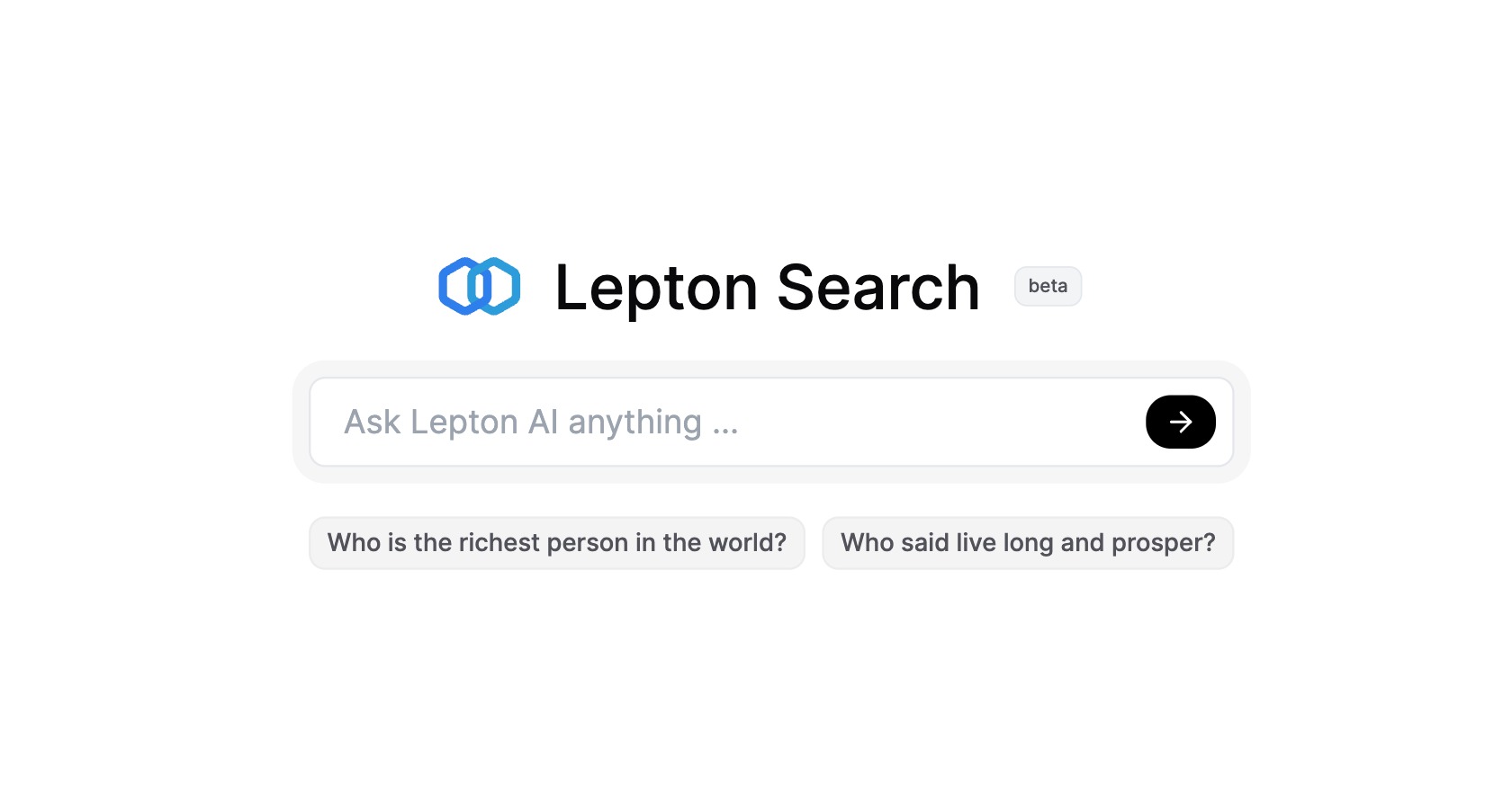 LeptonSearch