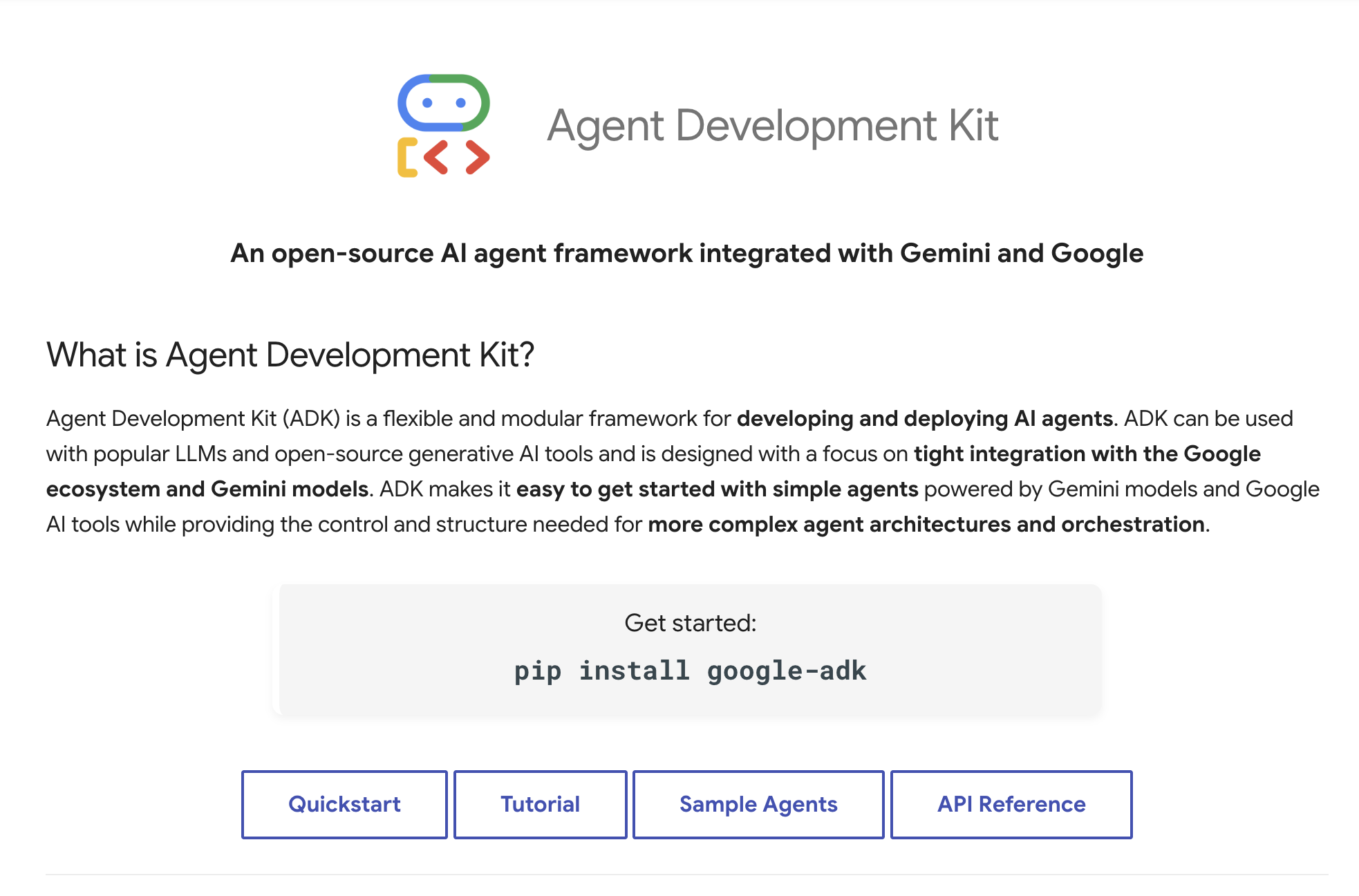 Google Launches Agent Development Kit (ADK) for AI Agent Prototyping and Deployment