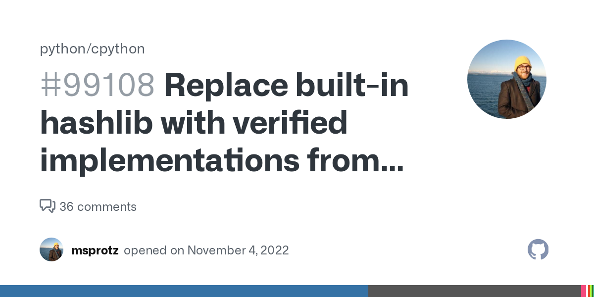 Python Integrates Verified Cryptography with HACL*